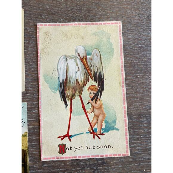 Vintage 1900's Post Card Lot of 4 - Picture 2 of 5